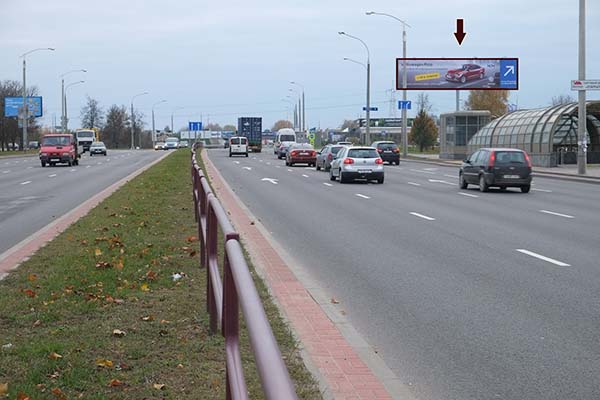 Рекламный щит проспект дзержинского