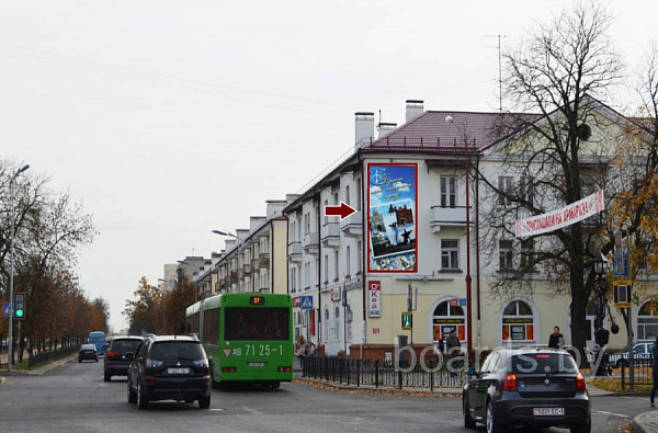 Билборд ул. Гоголя - бул. Космонавтов, маг. Okey (вертикальный)
